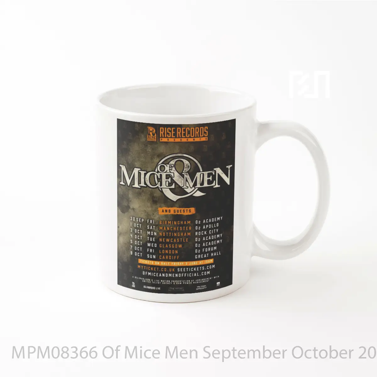 Mug Of Mice Men September October 2016 Uk Tour Poste MPM08366