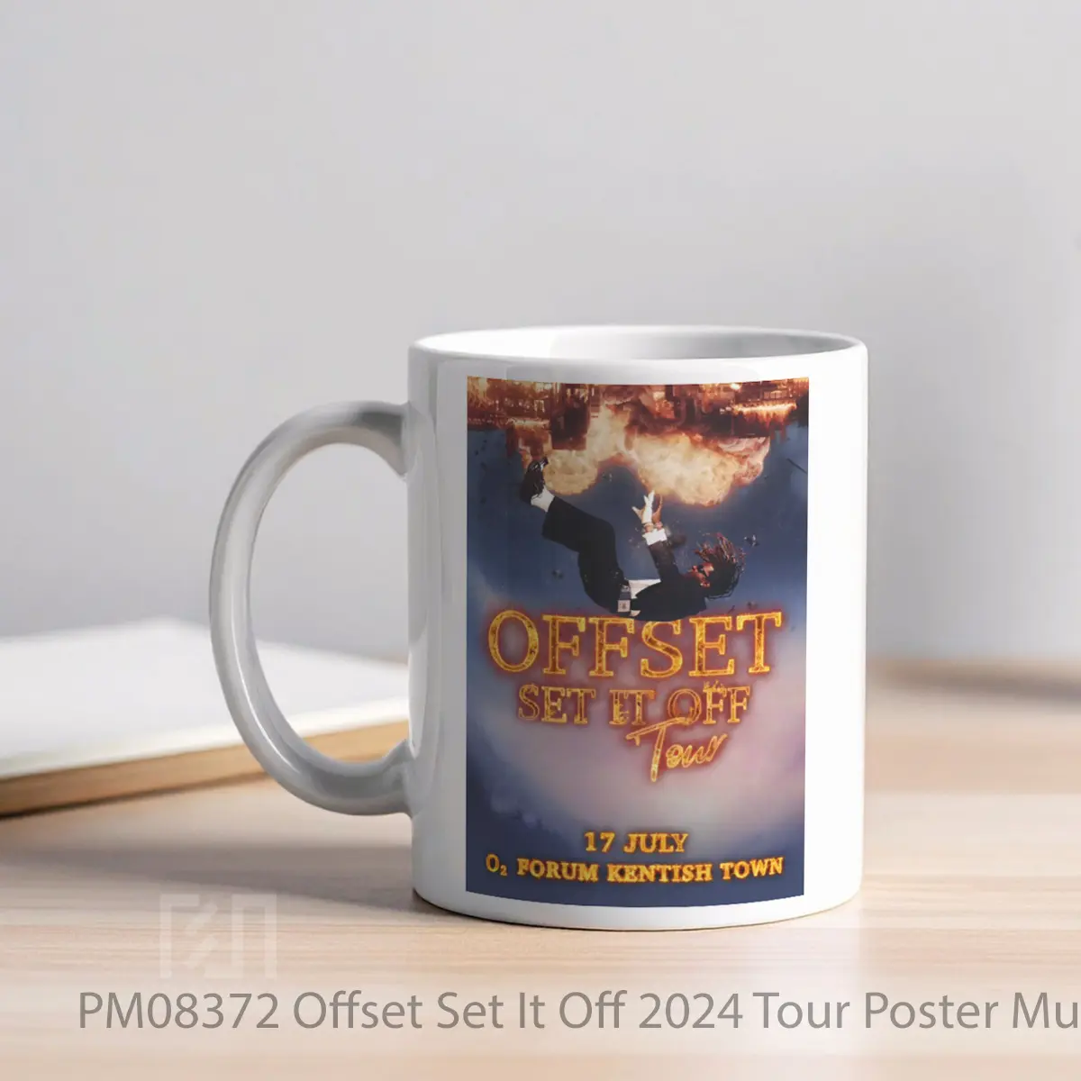 Mug Offset Set It Off 2024 Tour MPM08372 - All-side / Desain