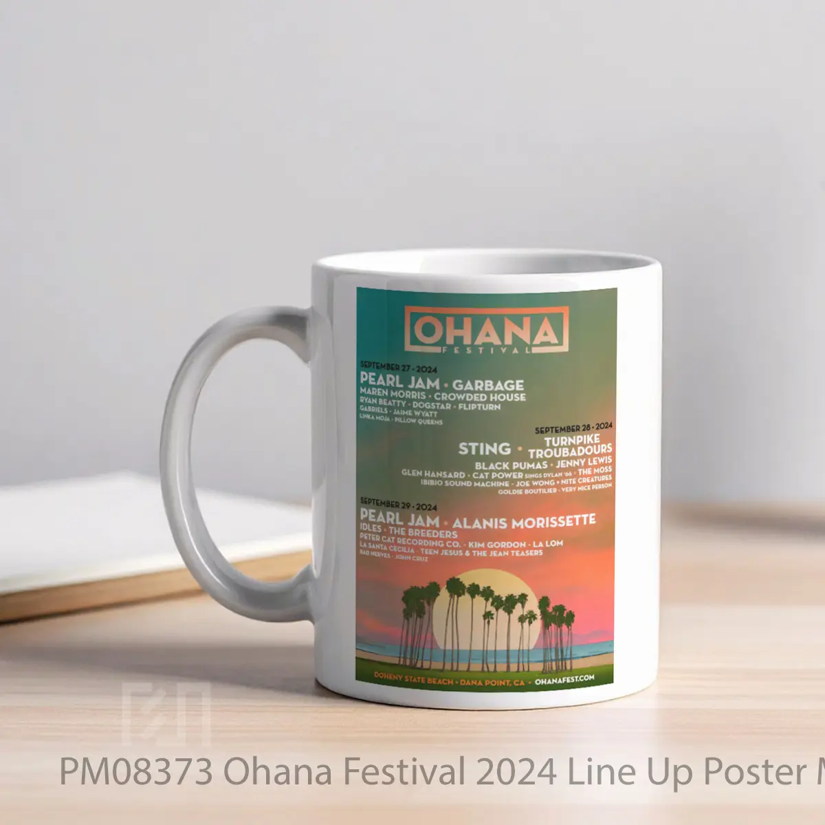 Mug Ohana Festival 2024 Line Up MPM08373 - All-side / Desain