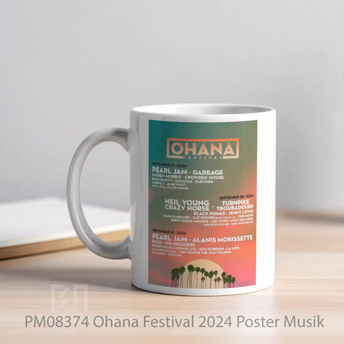 Mug Ohana Festival 2024 MPM08374 - All-side / Desain