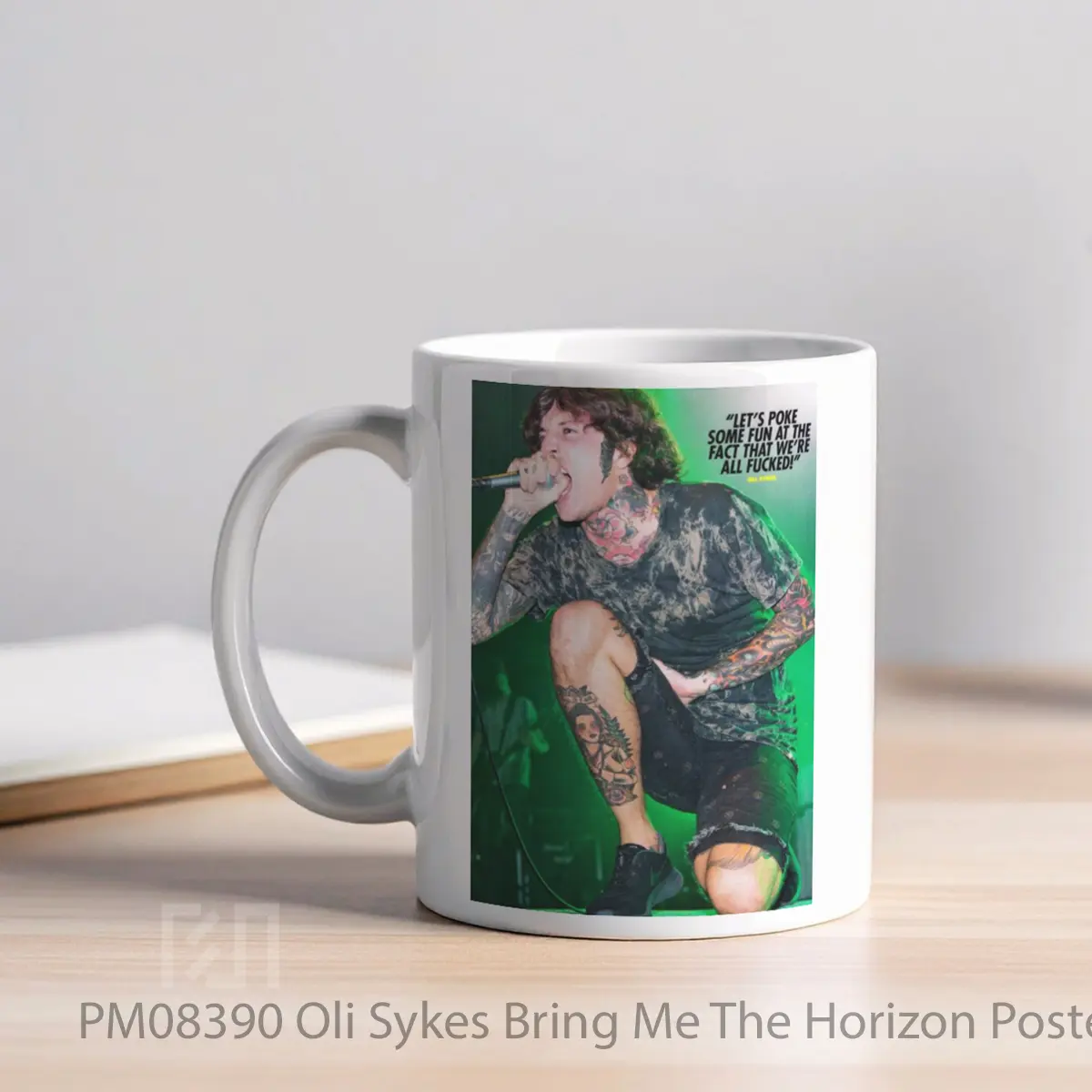 Mug Oli Sykes Bring Me The Horizon MPM08390 - All-side / Desain