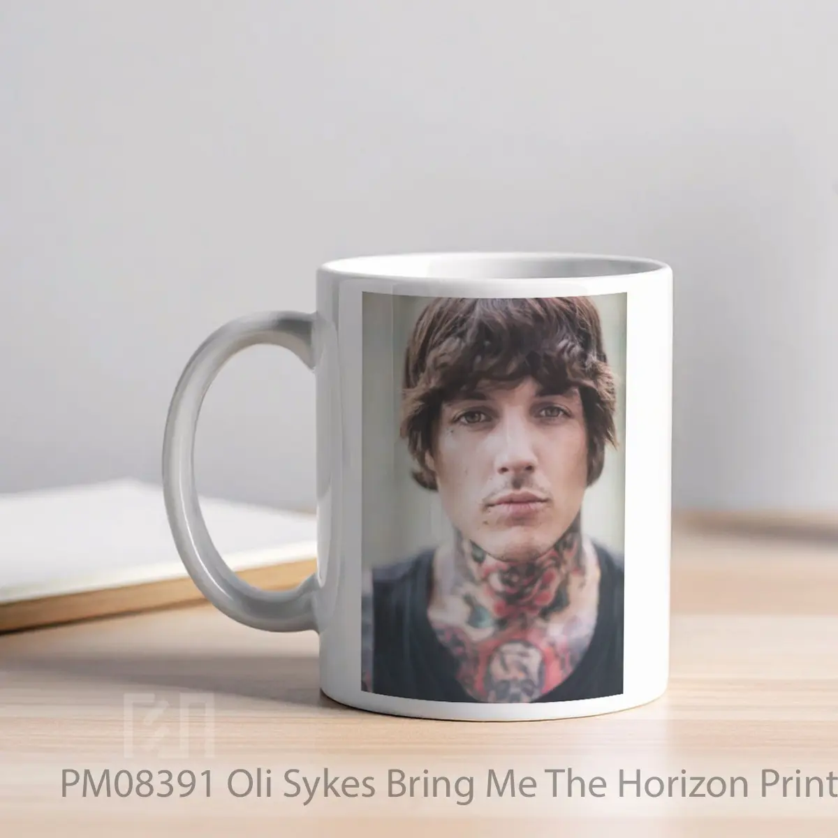 Mug Oli Sykes Bring Me The Horizon Print 1 MPM08391 - All-side / Desain