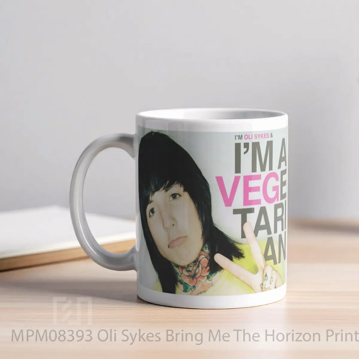 Mug Oli Sykes Bring Me The Horizon Print 3 MPM08393 - All-side / Desain