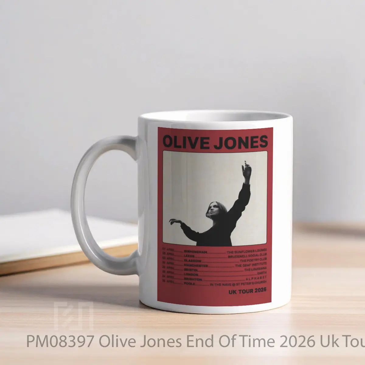 Mug Olive Jones End Of Time 2026 Uk Tour MPM08397 - All-side / Desain