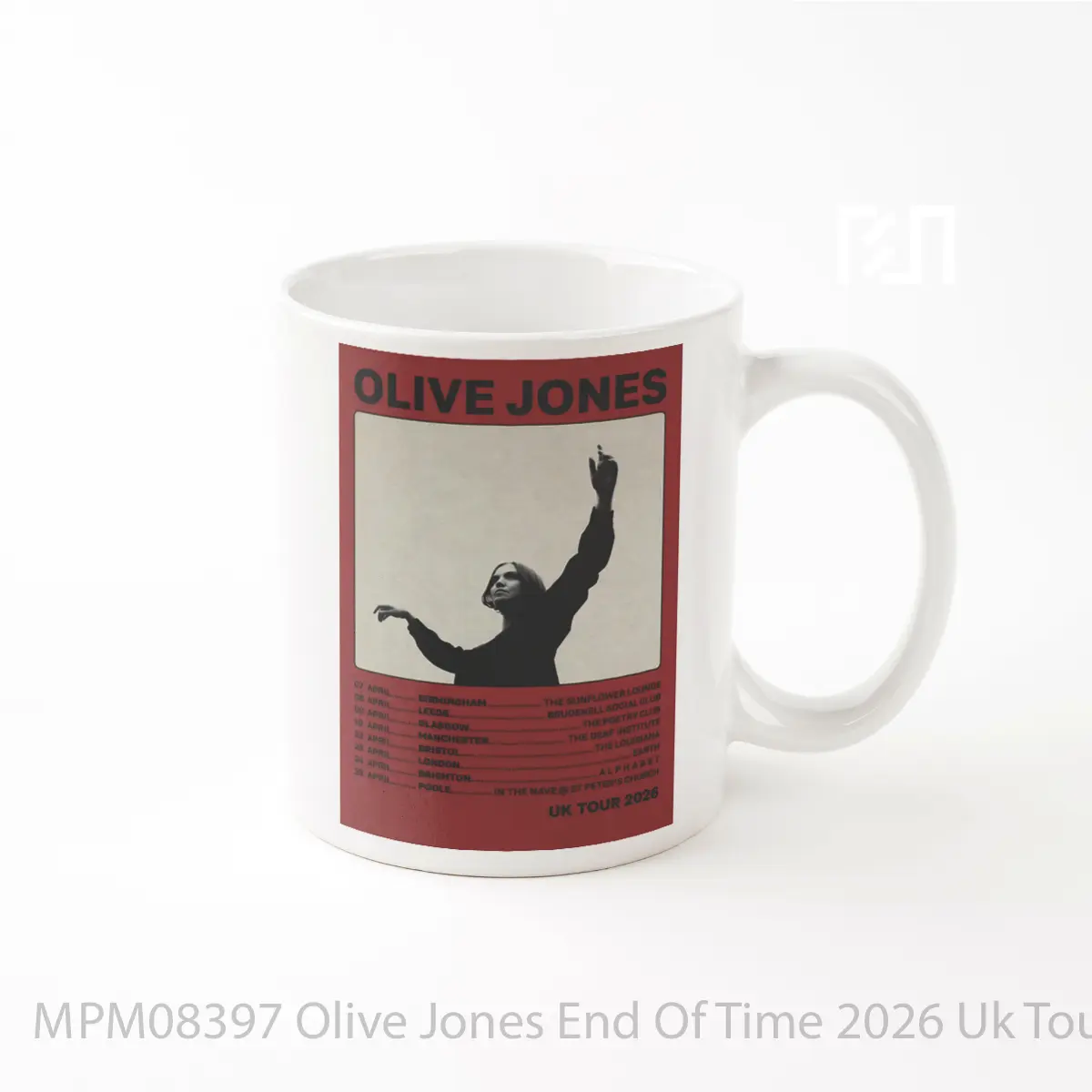 Mug Olive Jones End Of Time 2026 Uk Tour MPM08397