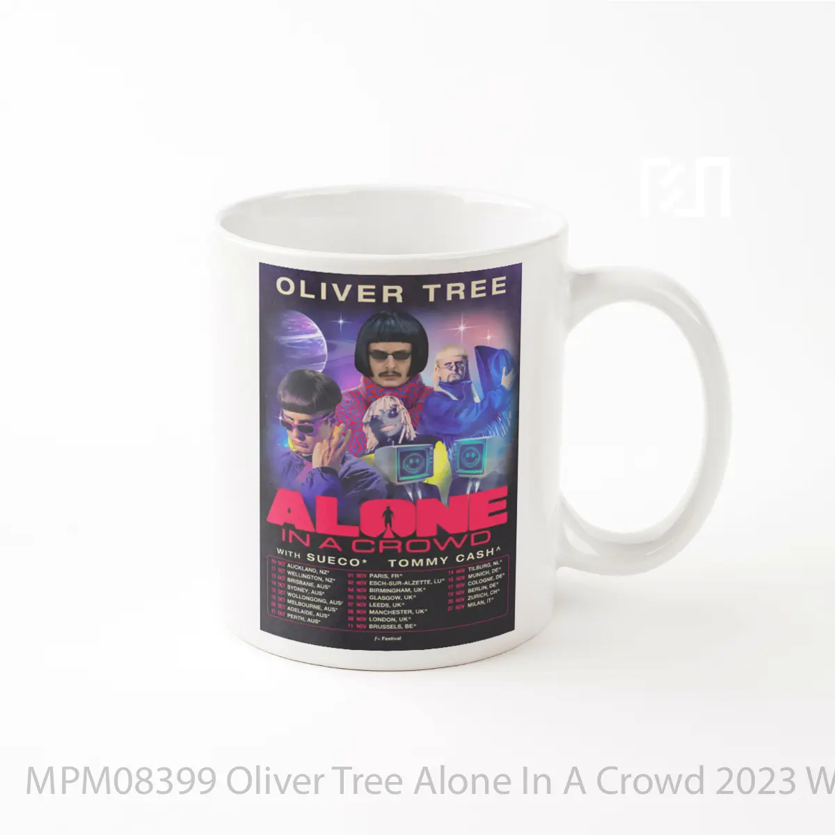 Mug Oliver Tree Alone In A Crowd 2023 World Tour MPM08399