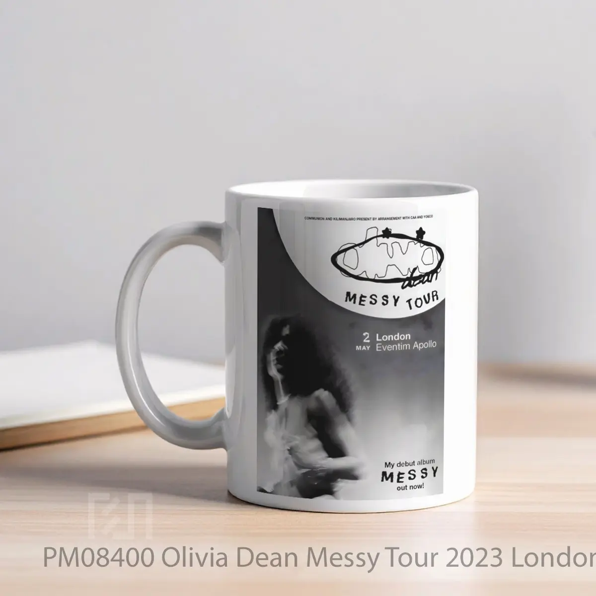 Mug Olivia Dean Messy Tour 2023 London Apollo MPM08400 - All-side / Desain