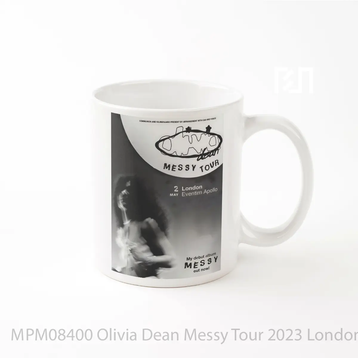 Mug Olivia Dean Messy Tour 2023 London Apollo MPM08400
