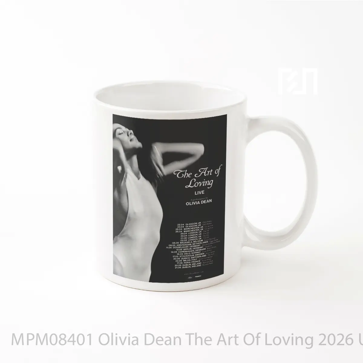 Mug Olivia Dean The Art Of Loving 2026 Uk European T MPM08401