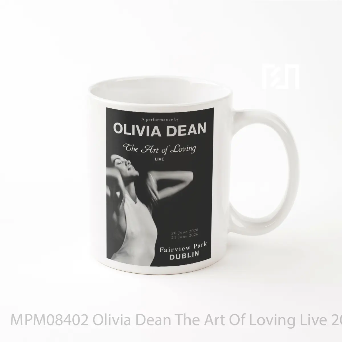 Mug Olivia Dean The Art Of Loving Live 2026 Ireland Tour MPM08402