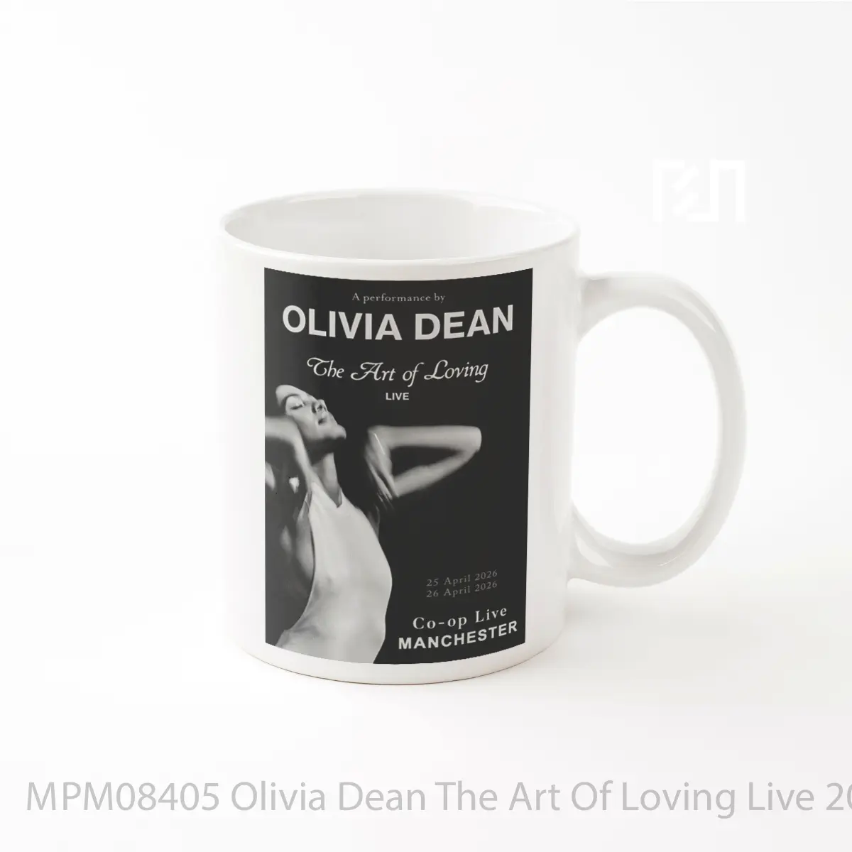 Mug Olivia Dean The Art Of Loving Live 2026 Uk Tour Manchester MPM08405