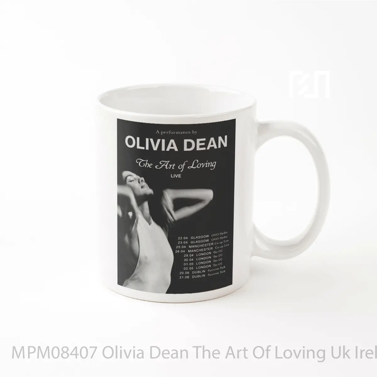 Mug Olivia Dean The Art Of Loving Uk Ireland Arena Tour 2026 MPM08407