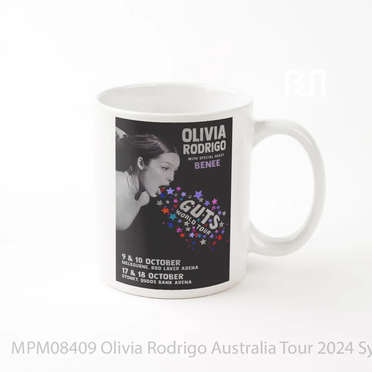 Mug Olivia Rodrigo Australia Tour 2024 Sydney Melbourne MPM08409