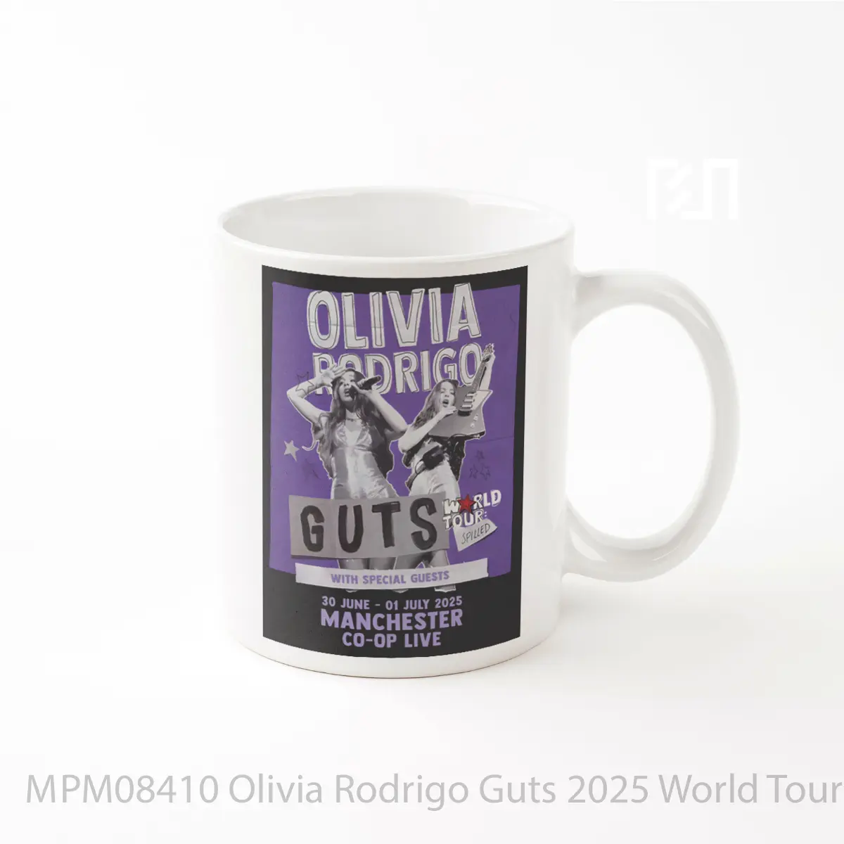 Mug Olivia Rodrigo Guts 2025 World Tour MPM08410