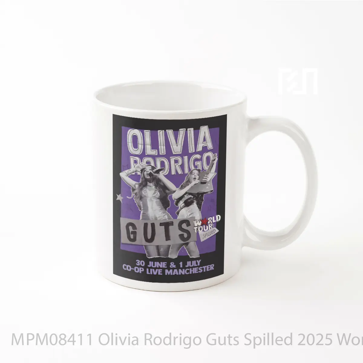 Mug Olivia Rodrigo Guts Spilled 2025 World Tour MPM08411