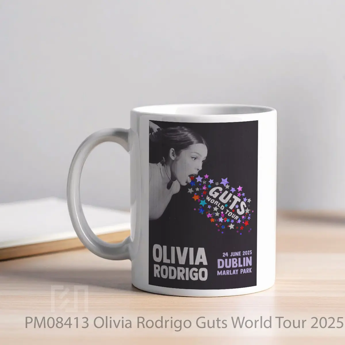 Mug Olivia Rodrigo Guts World Tour 2025 Dublin Marlay Park 1 MPM08413 - All-side / Desain