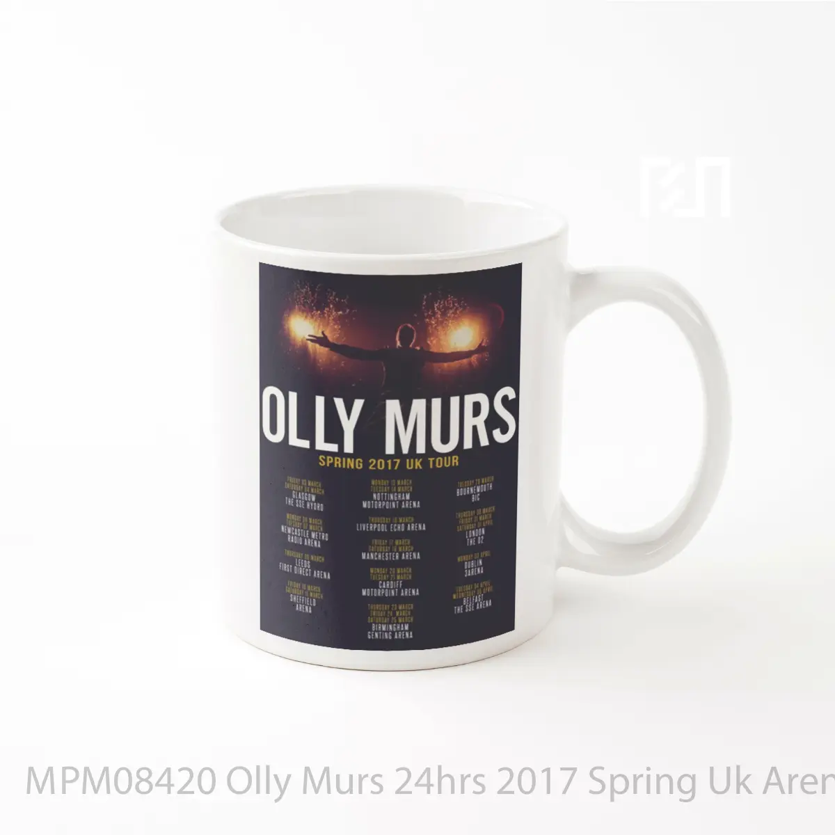 Mug Olly Murs 24hrs 2017 Spring Uk Arena Tour MPM08420