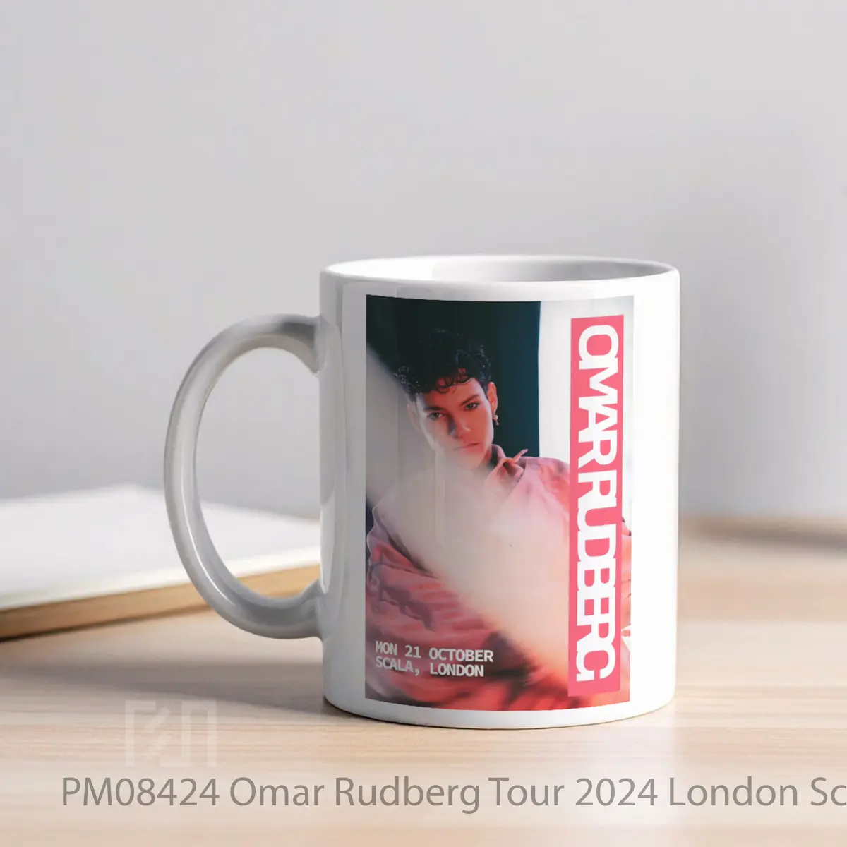 Mug Omar Rudberg Tour 2024 London Scala MPM08424 - All-side / Desain