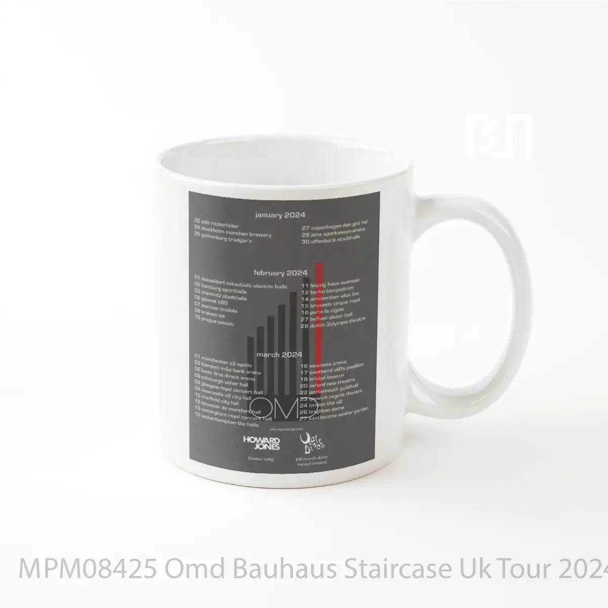 Mug Omd Bauhaus Staircase Uk Tour 2024 1 MPM08425