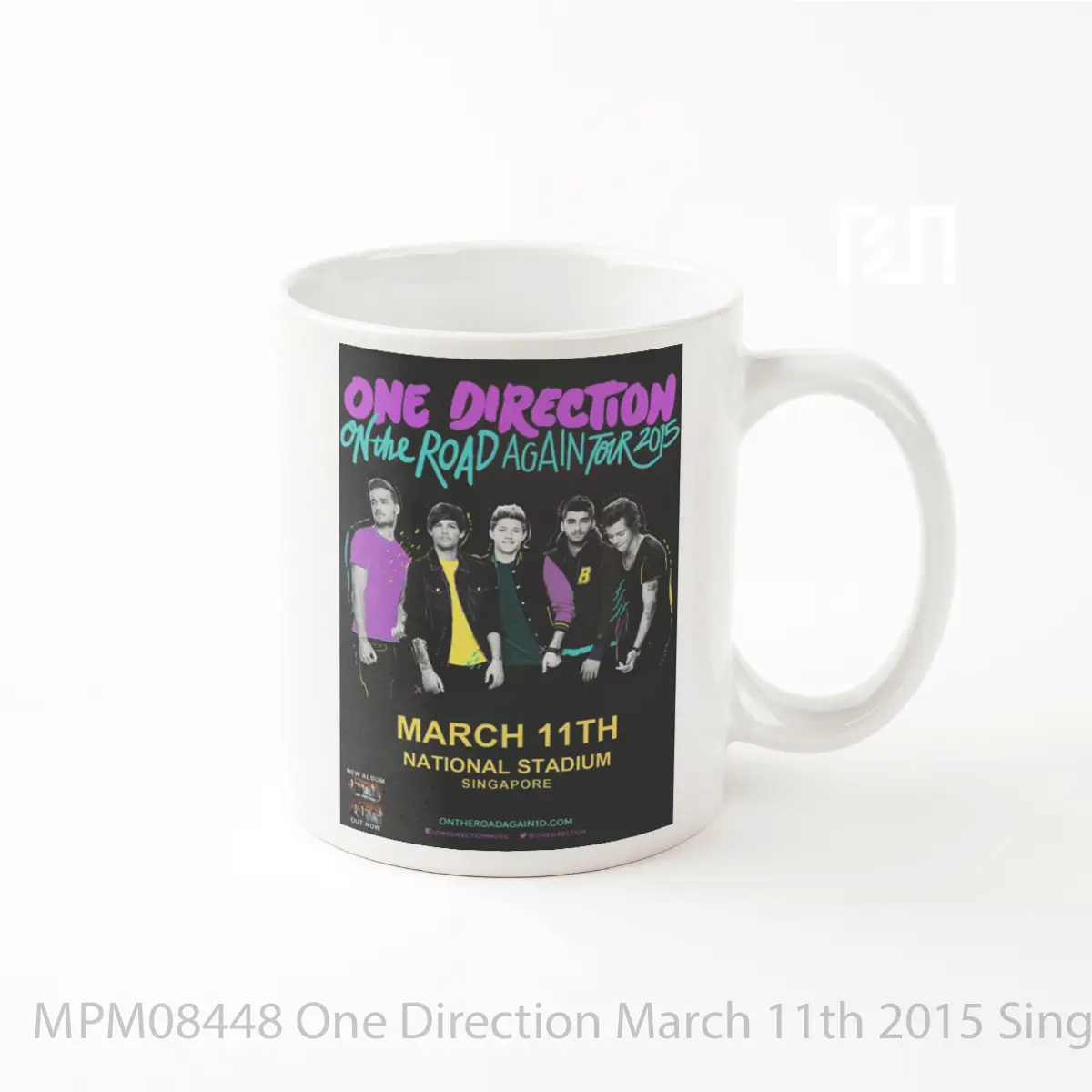 Mug One Direction March 11th 2015 Singapore National S MPM08448
