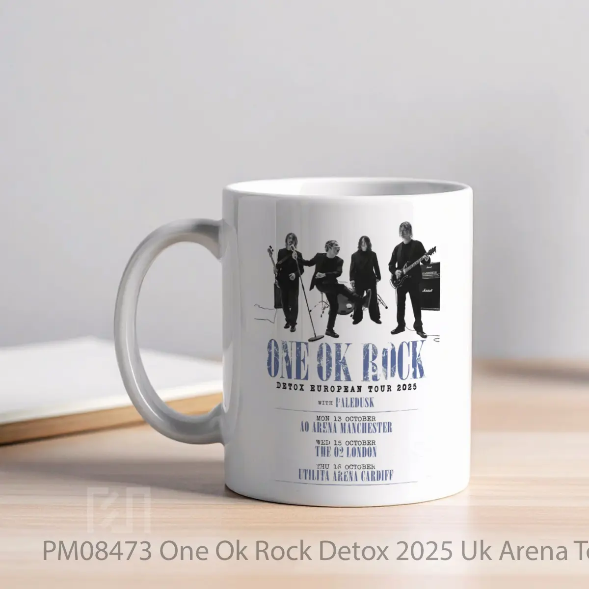 Mug One Ok Rock Detox 2025 Uk Arena Tour MPM08473 - All-side / Desain