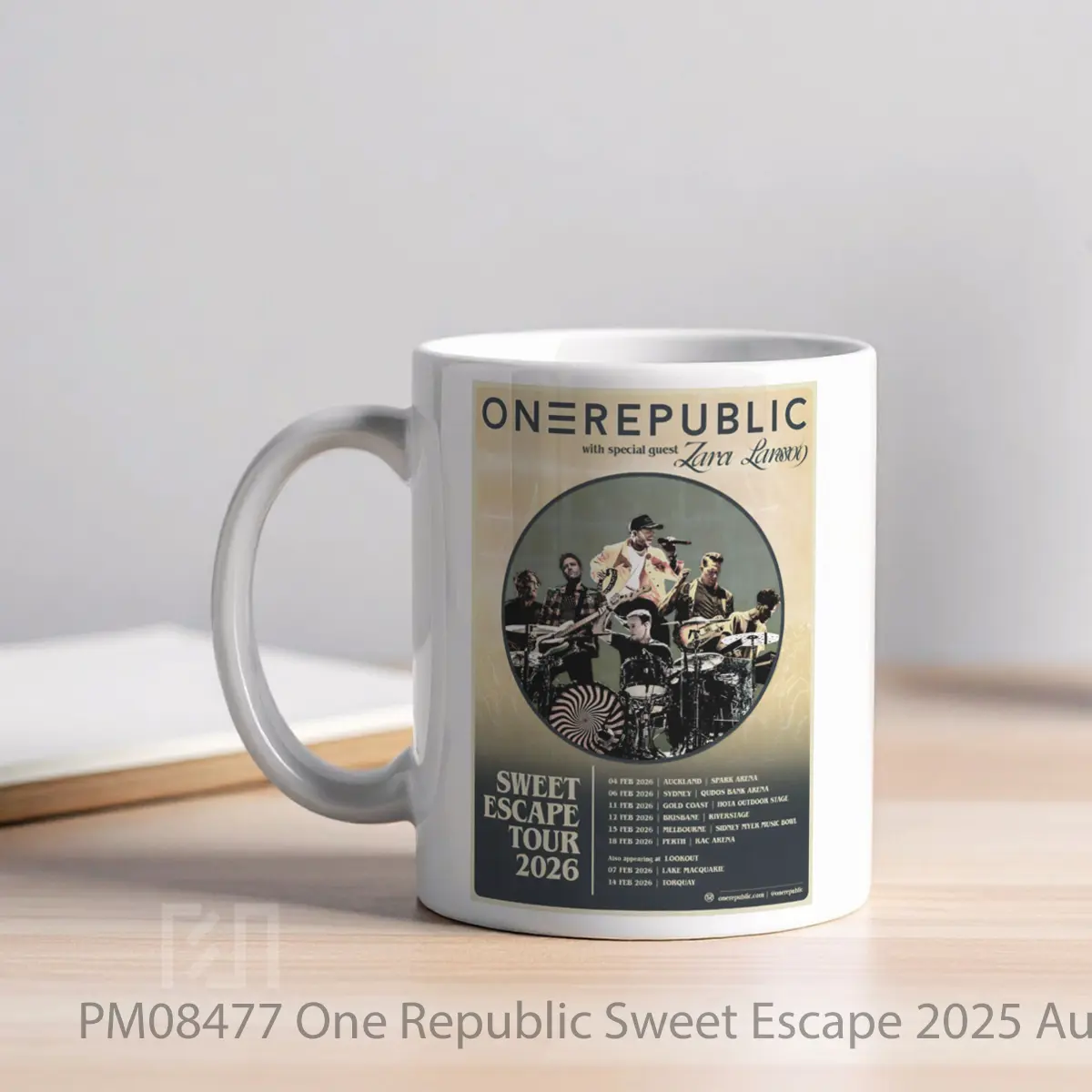 Mug One Republic Sweet Escape 2025 Australia Tour Post MPM08477 - All-side / Desain