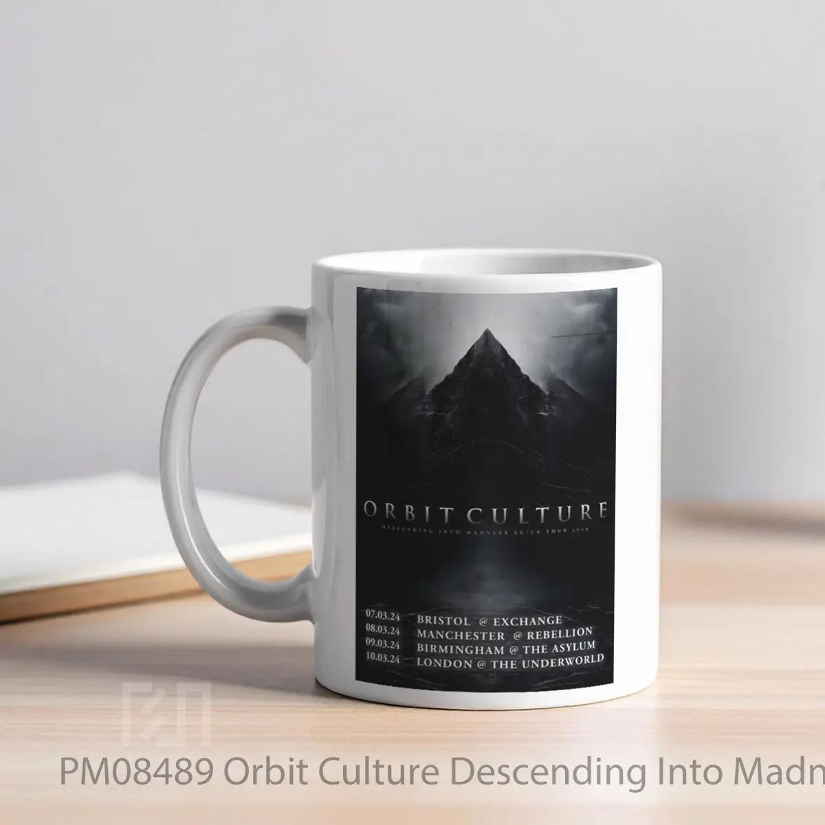 Mug Orbit Culture Descending Into Madness Uk Tour 2024 MPM08489 - All-side / Desain