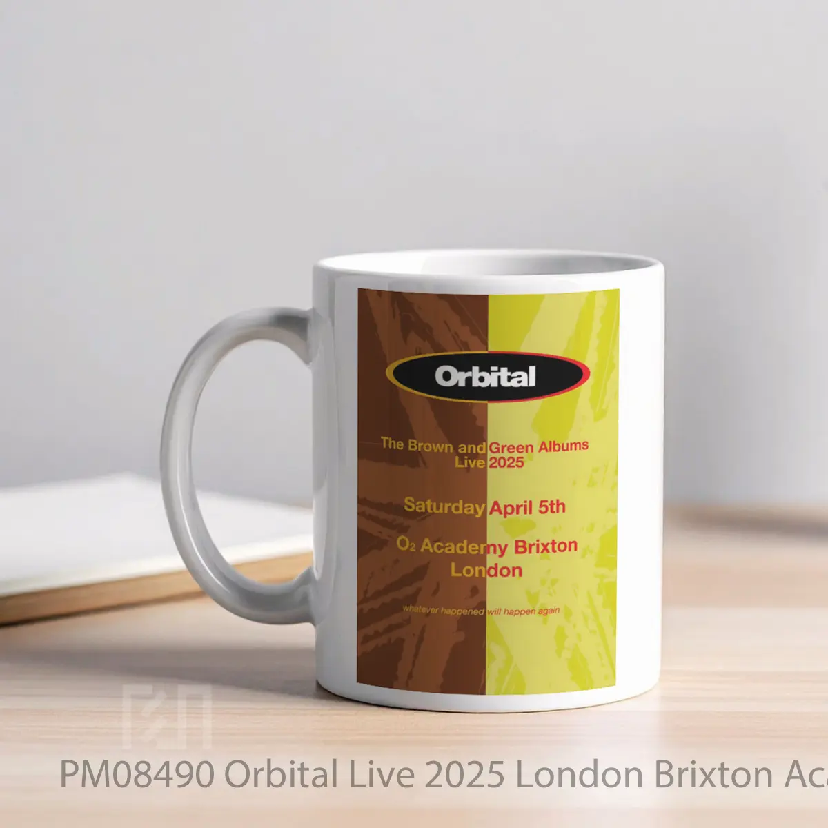 Mug Orbital Live 2025 London Brixton Academy MPM08490 - All-side / Desain