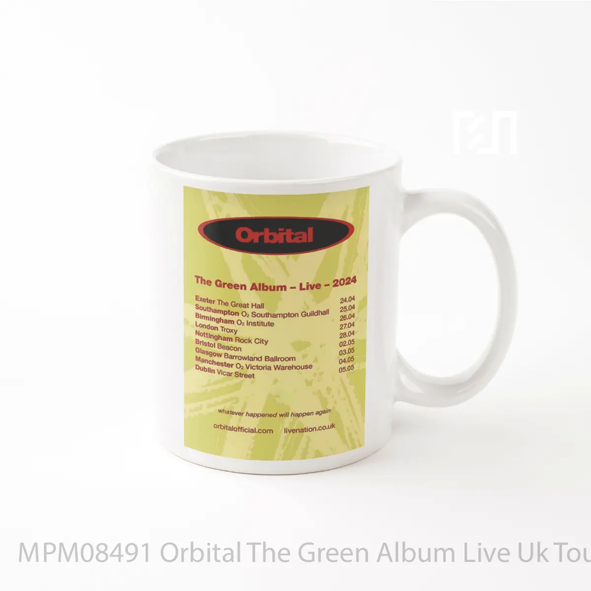 Mug Orbital The Green Album Live Uk Tour 2024 MPM08491