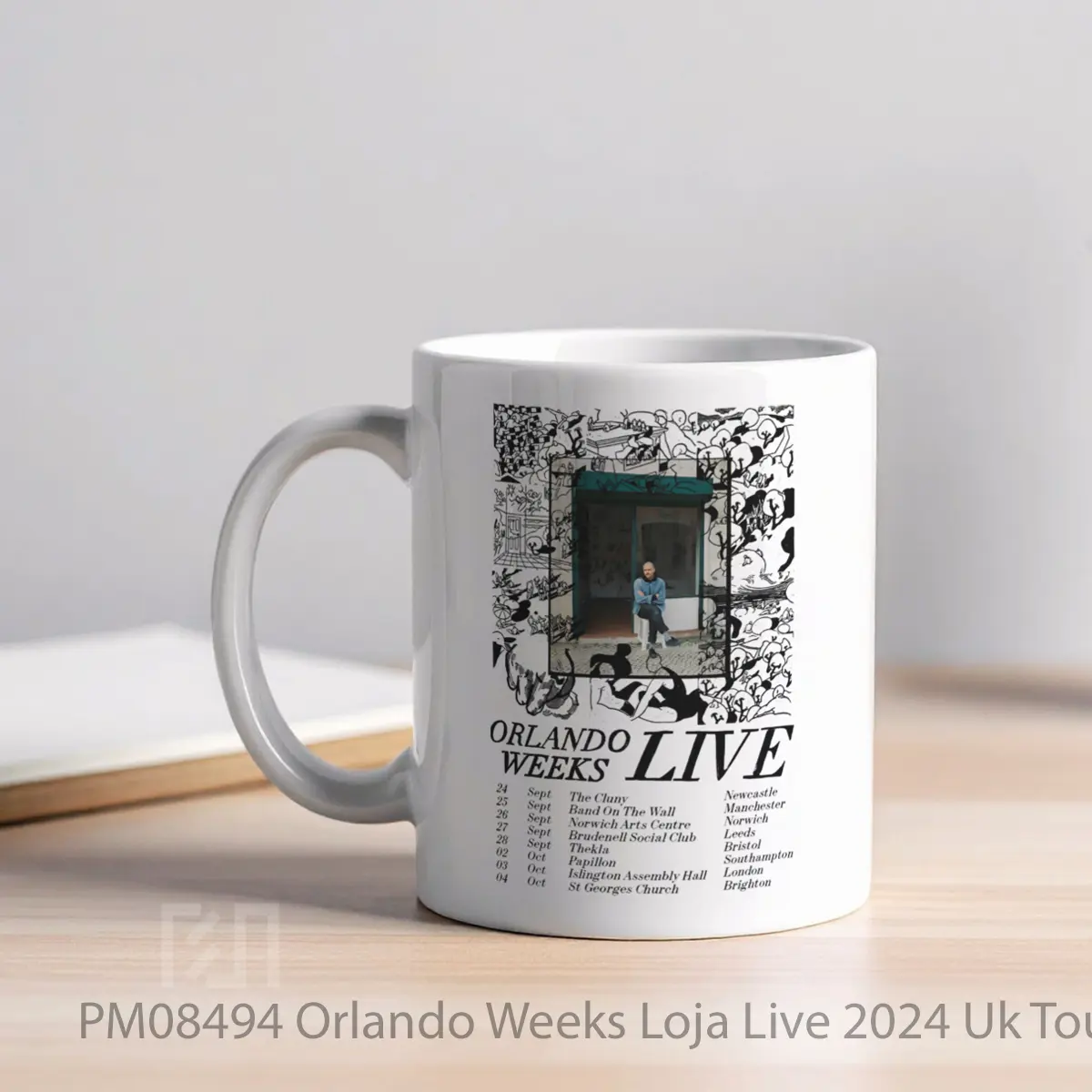 Mug Orlando Weeks Loja Live 2024 Uk Tour MPM08494 - All-side / Desain