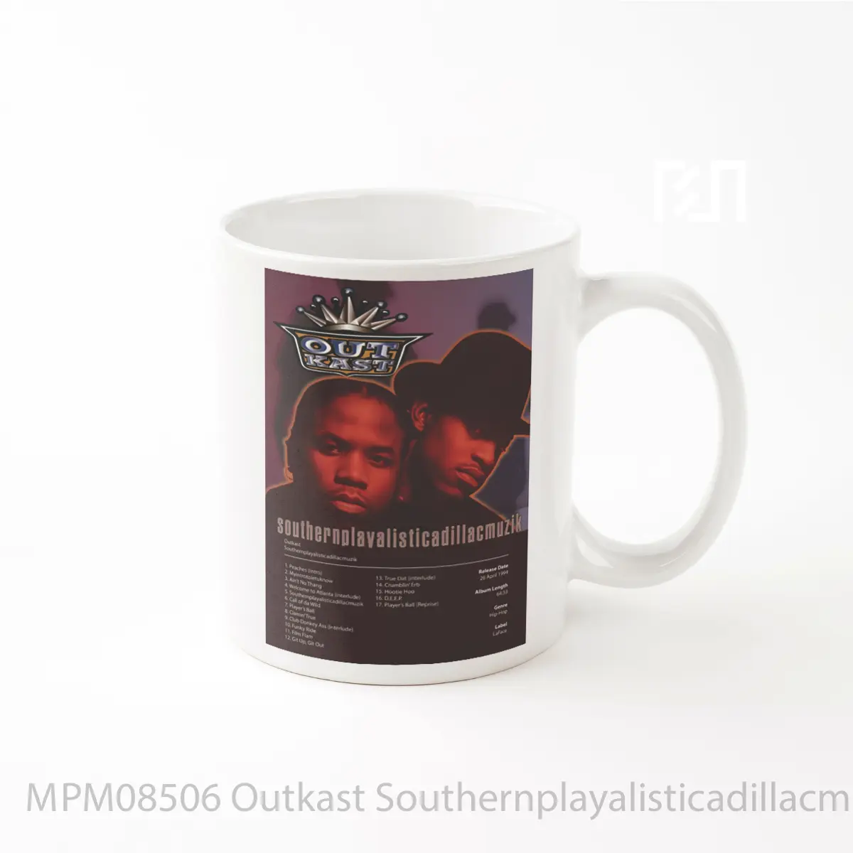 Mug Outkast Southernplayalisticadillacmuzik Album 1994 MPM08506