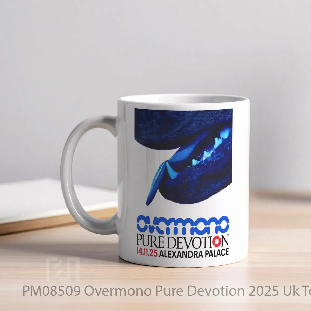 Mug Overmono Pure Devotion 2025 Uk Tour London Alexandra Palace MPM08509 - All-side / Desain