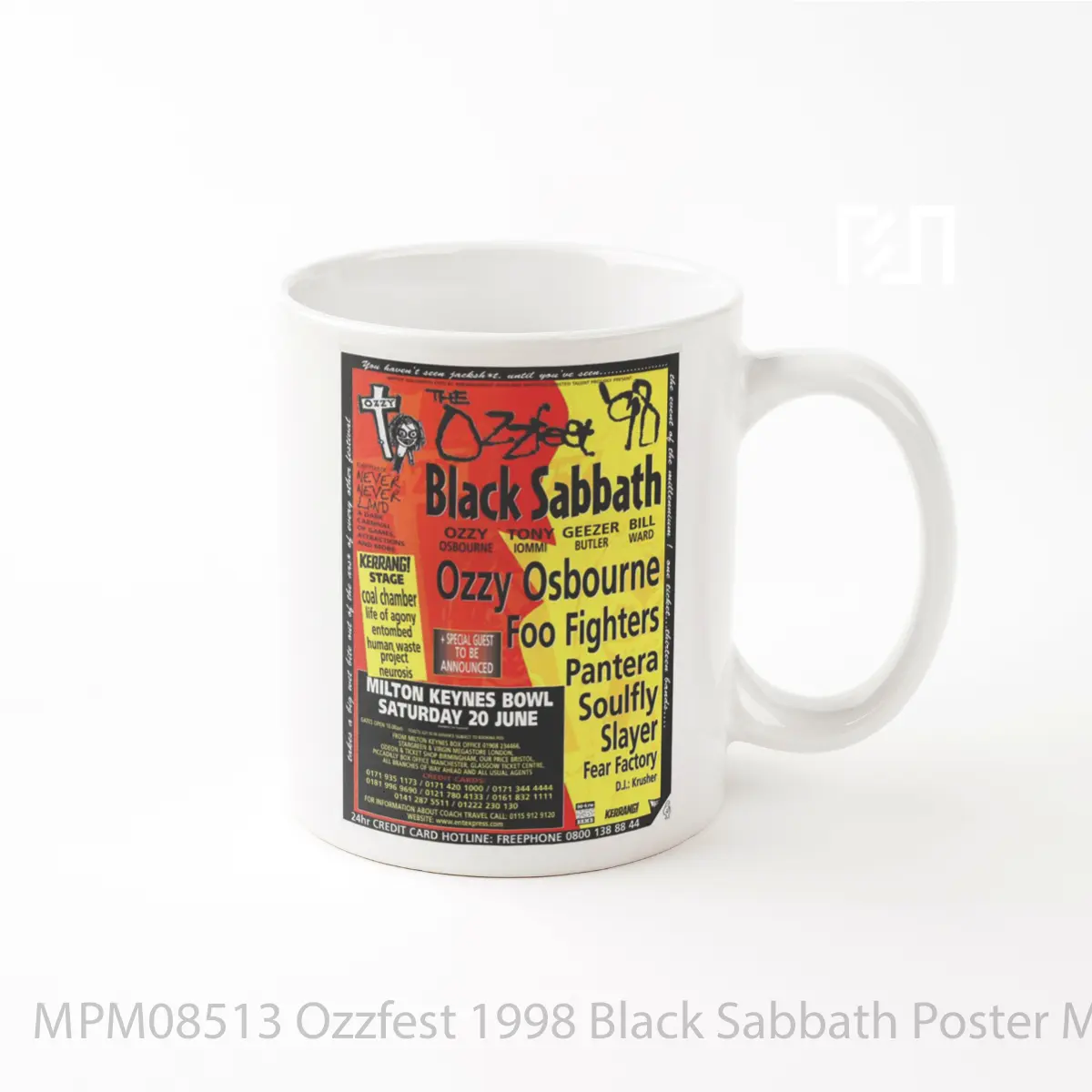 Mug Ozzfest 1998 Black Sabbath MPM08513