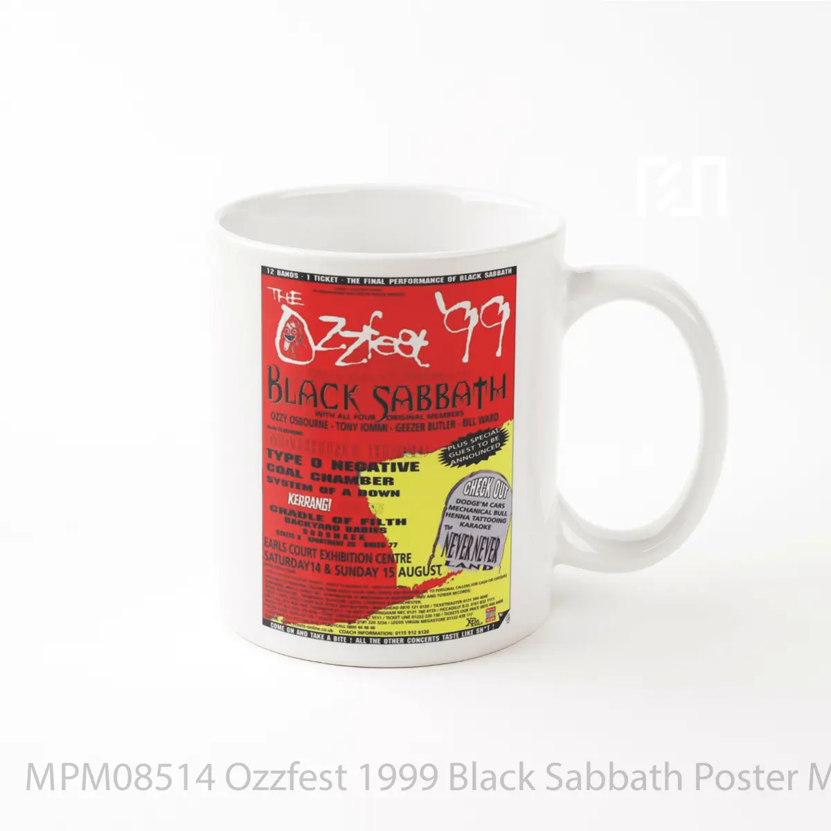Mug Ozzfest 1999 Black Sabbath MPM08514