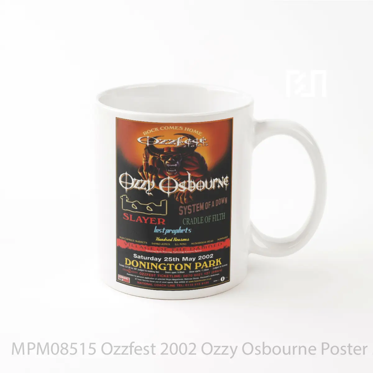 Mug Ozzfest 2002 Ozzy Osbourne MPM08515