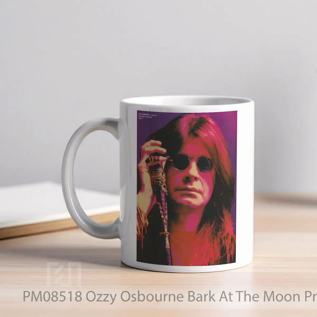 Mug Ozzy Osbourne Bark At The Moon Print MPM08518 - All-side / Desain