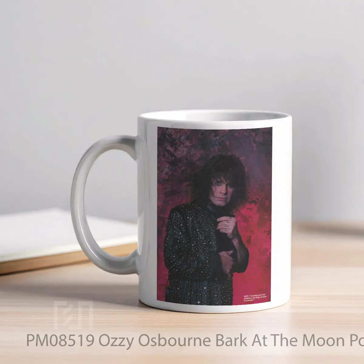 Mug Ozzy Osbourne Bark At The Moon MPM08519 - All-side / Desain