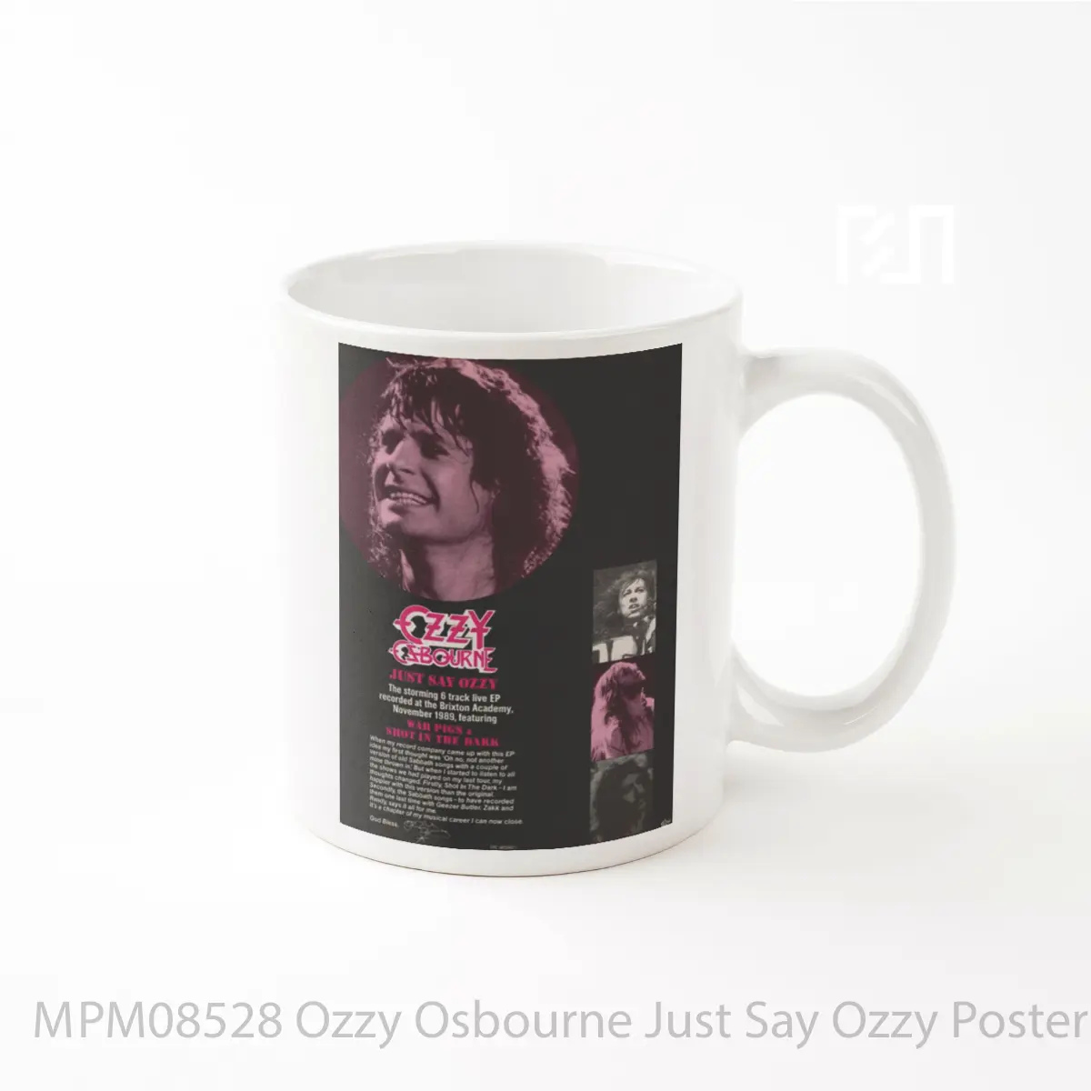 Mug Ozzy Osbourne Just Say Ozzy MPM08528