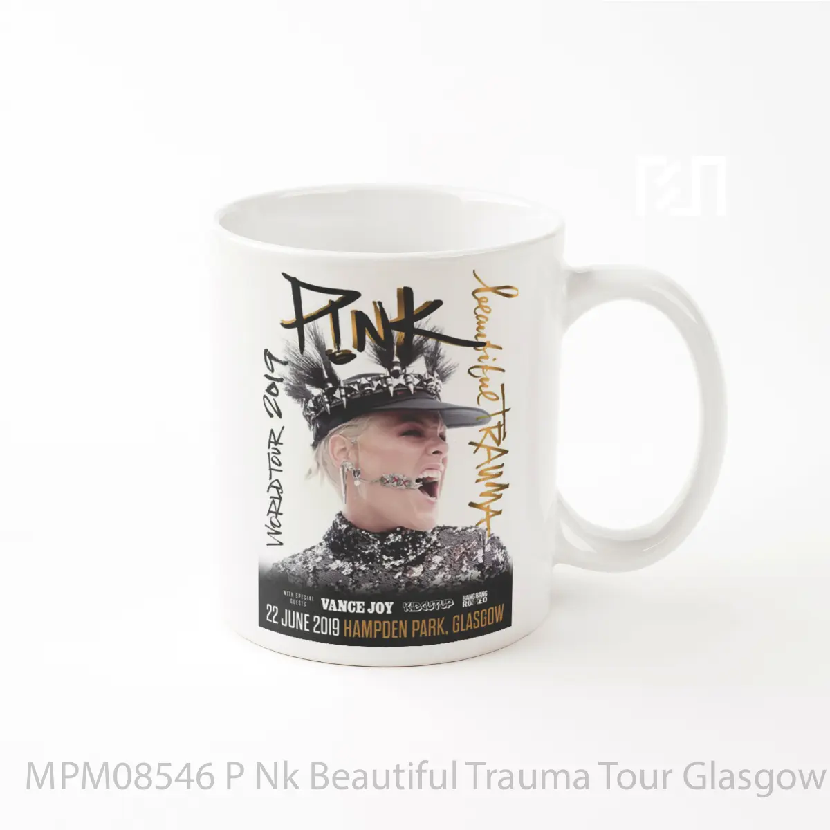 Mug P Nk Beautiful Trauma Tour Glasgow MPM08546