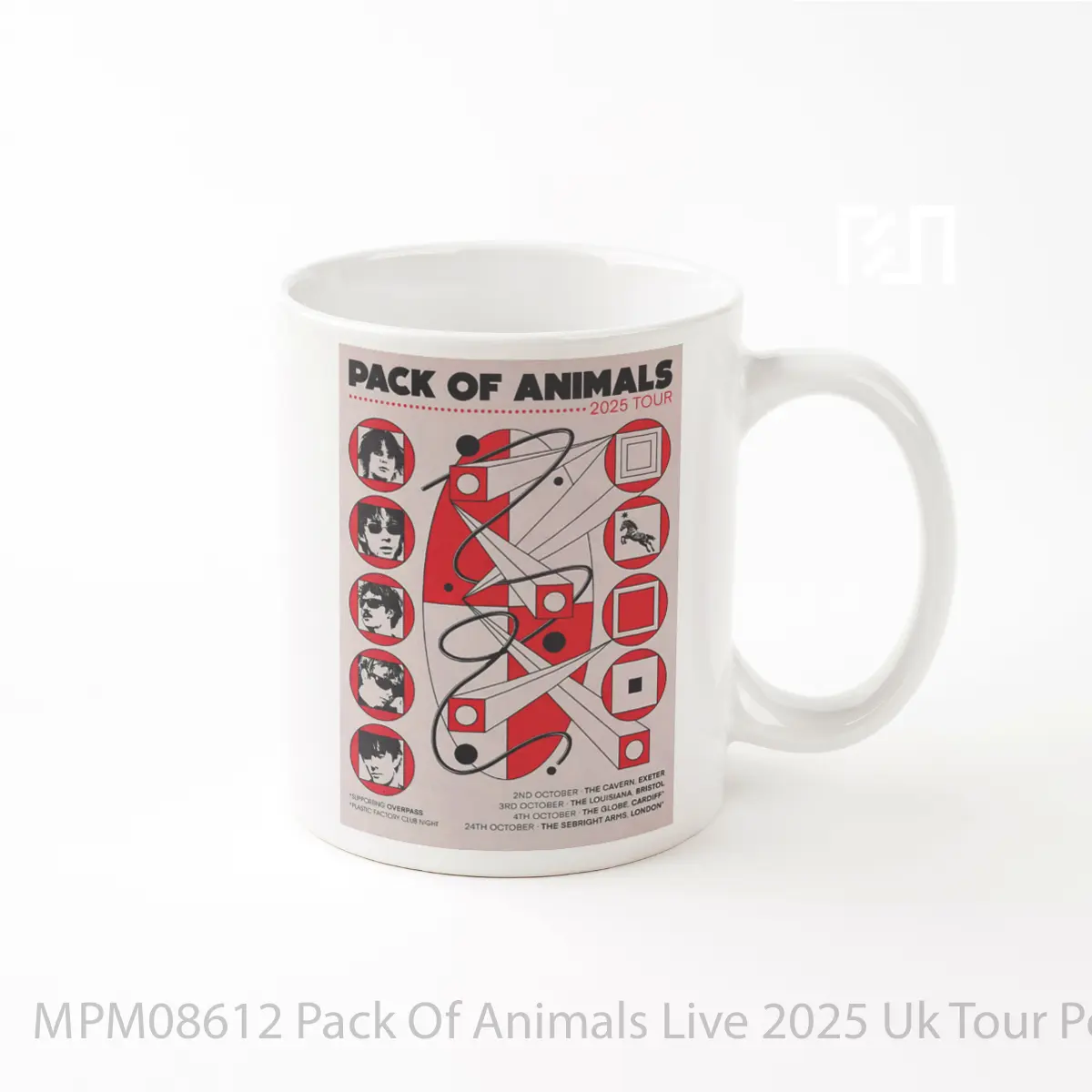 Mug Pack Of Animals Live 2025 Uk Tour MPM08612