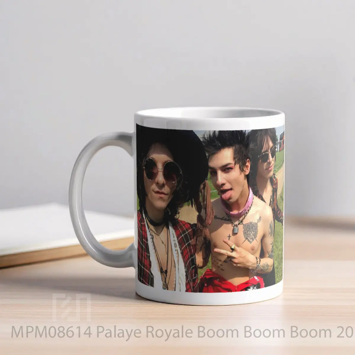 Mug Palaye Royale Boom Boom Boom 2019 Tour Print MPM08614 - All-side / Desain