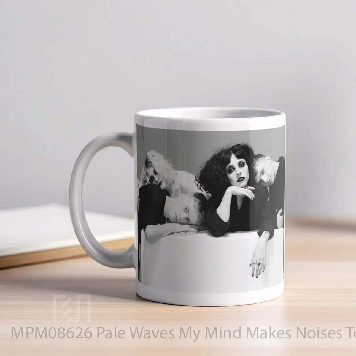 Mug Pale Waves My Mind Makes Noises Tour Print MPM08626 - All-side / Desain