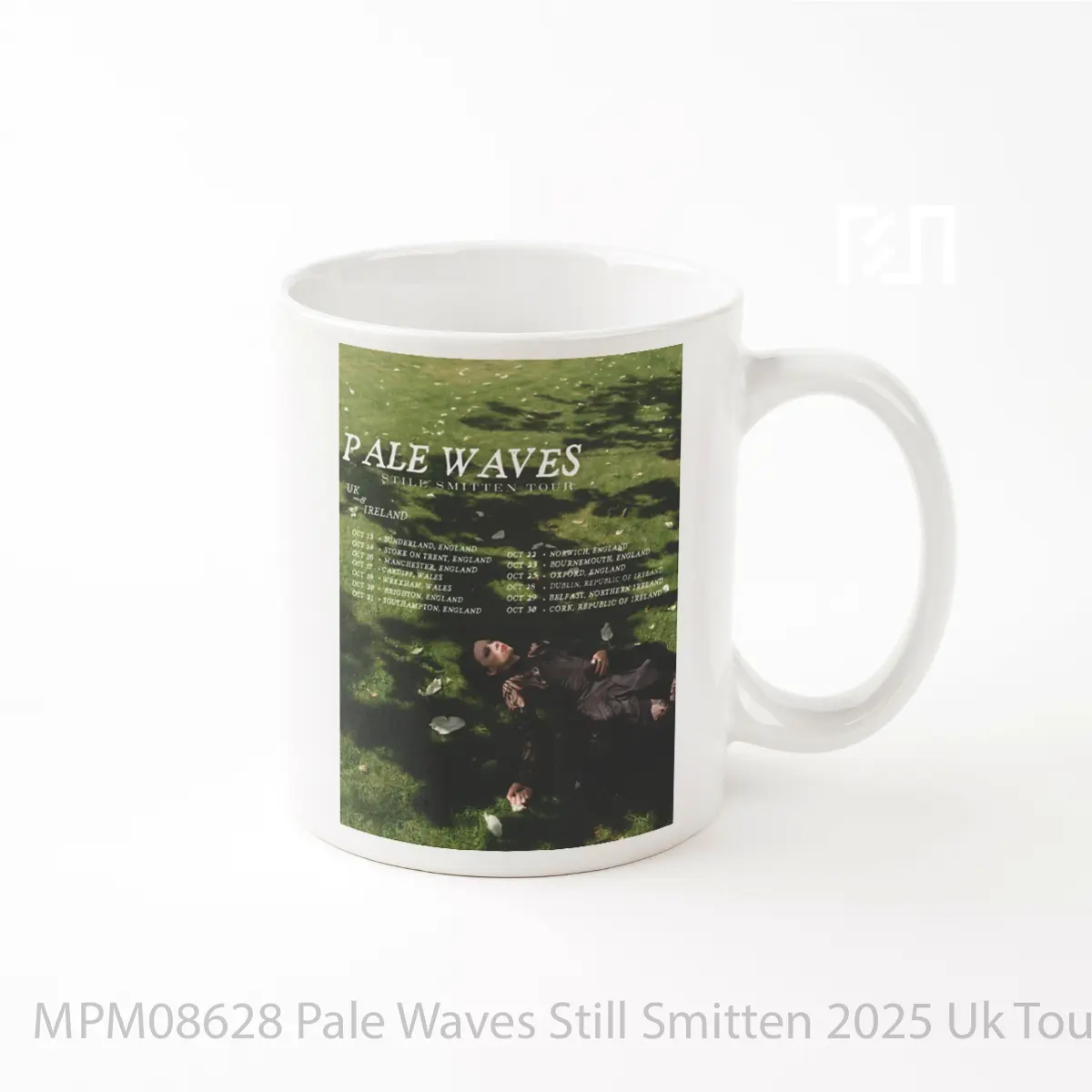 Mug Pale Waves Still Smitten 2025 Uk Tour MPM08628