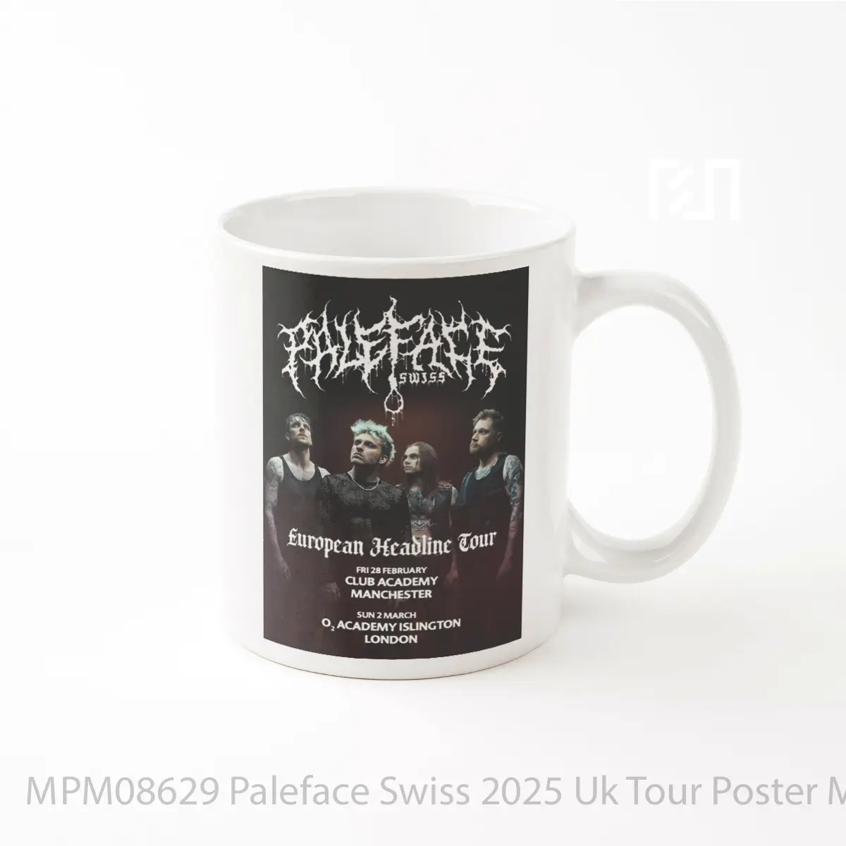 Mug Paleface Swiss 2025 Uk Tour MPM08629