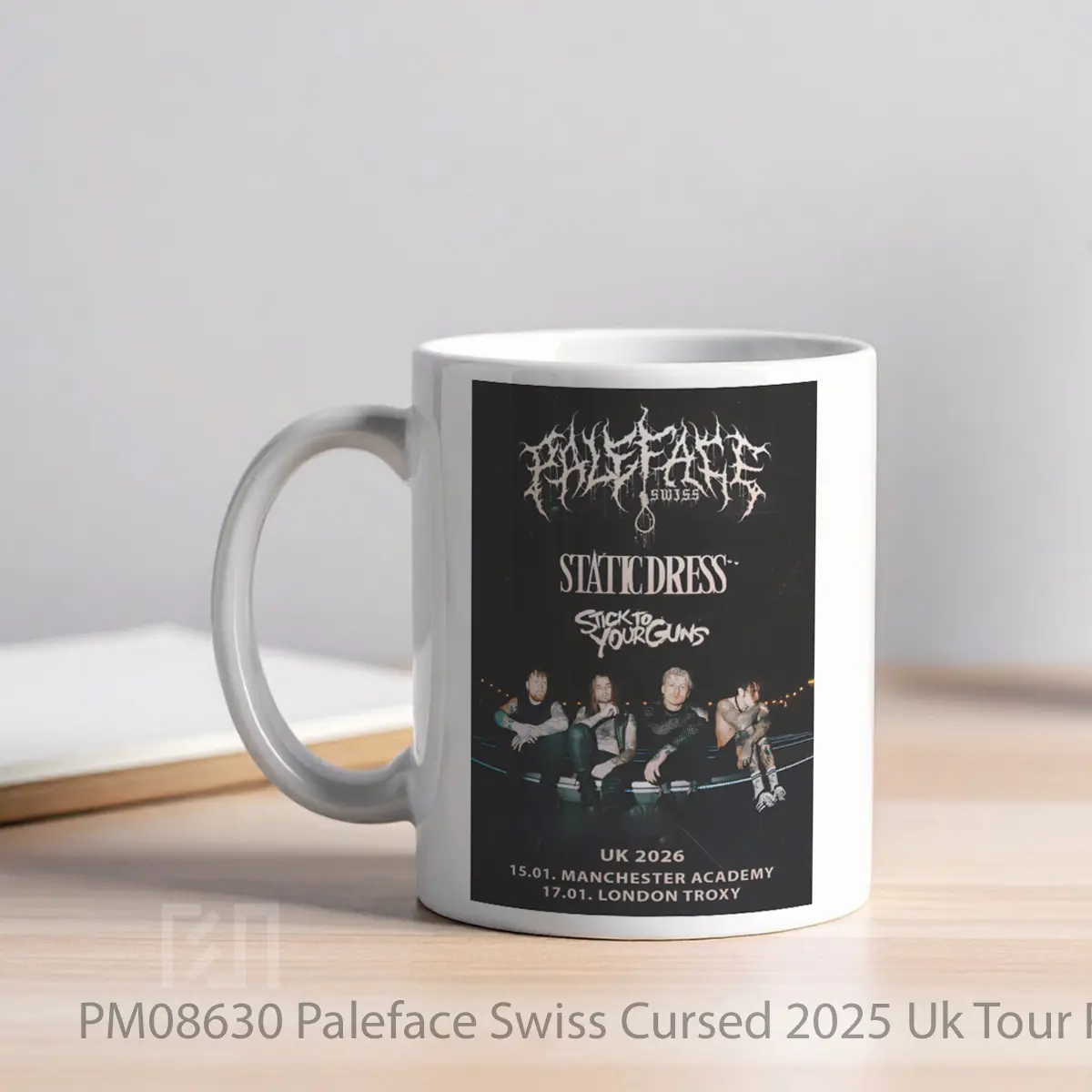 Mug Paleface Swiss Cursed 2025 Uk Tour MPM08630 - All-side / Desain
