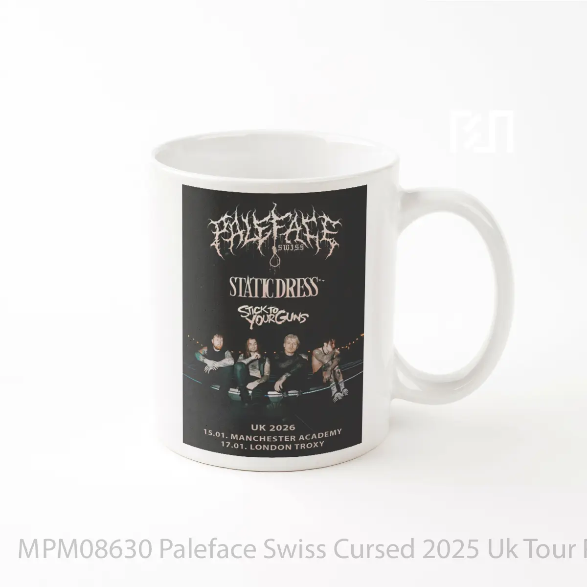 Mug Paleface Swiss Cursed 2025 Uk Tour MPM08630
