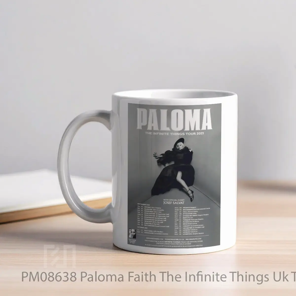 Mug Paloma Faith The Infinite Things Uk Tour 2021 MPM08638 - All-side / Desain