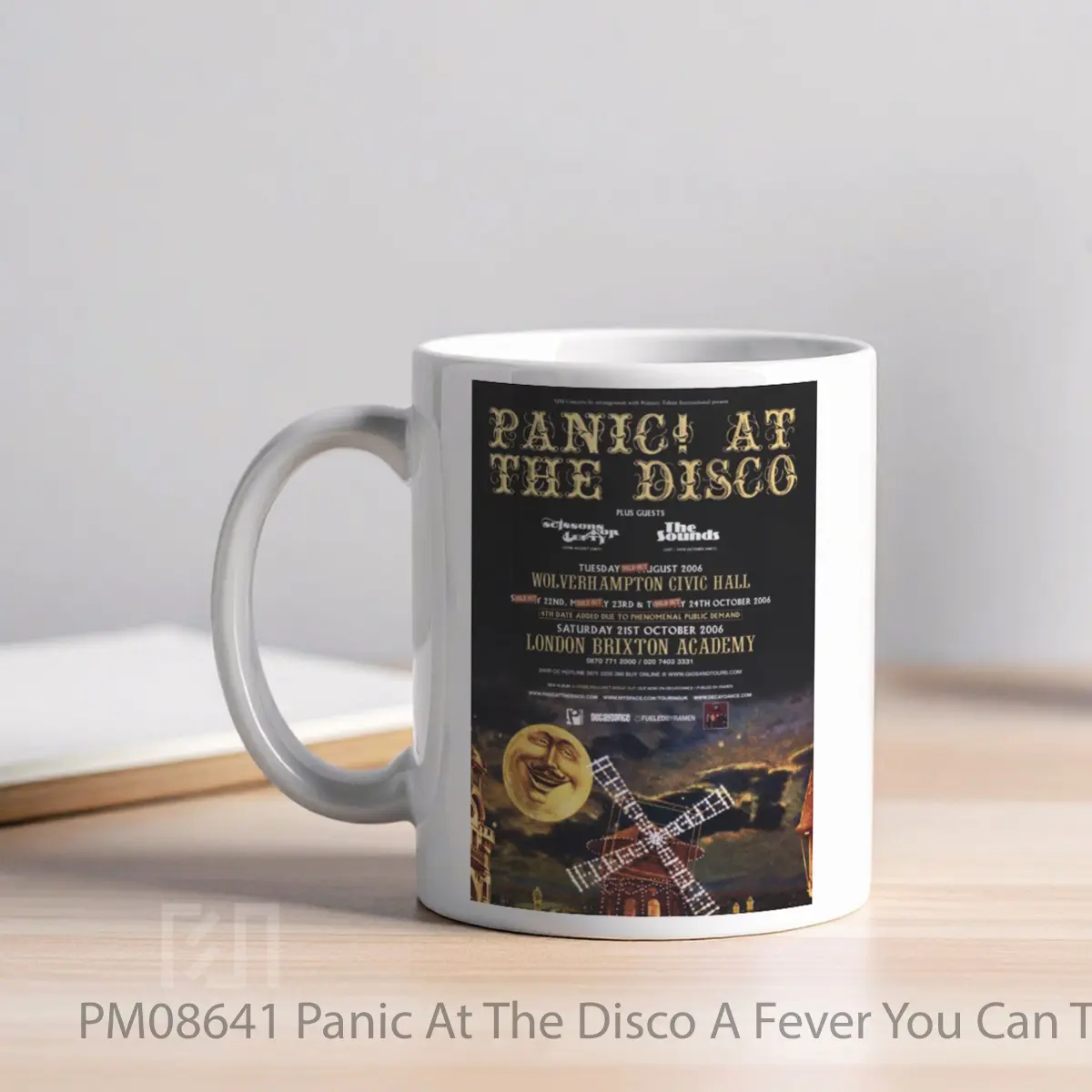 Mug Panic At The Disco A Fever You Can T Sweat Out Tour 2006 MPM08641 - All-side / Desain