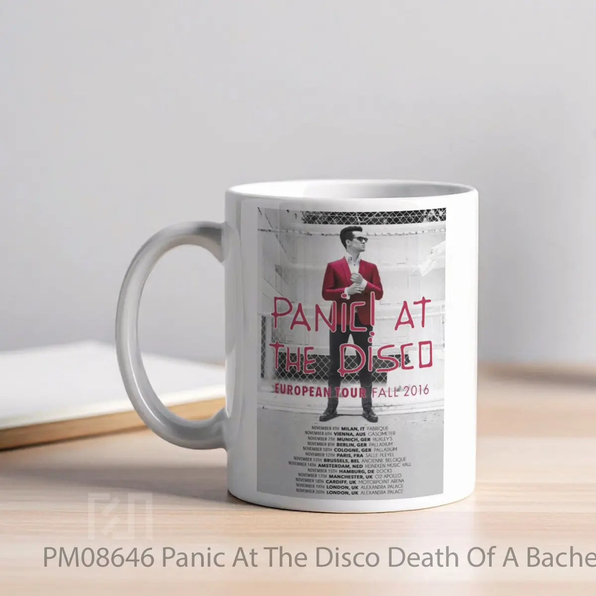 Mug Panic At The Disco Death Of A Bachelor 2016 Eu Wo MPM08646 - All-side / Desain