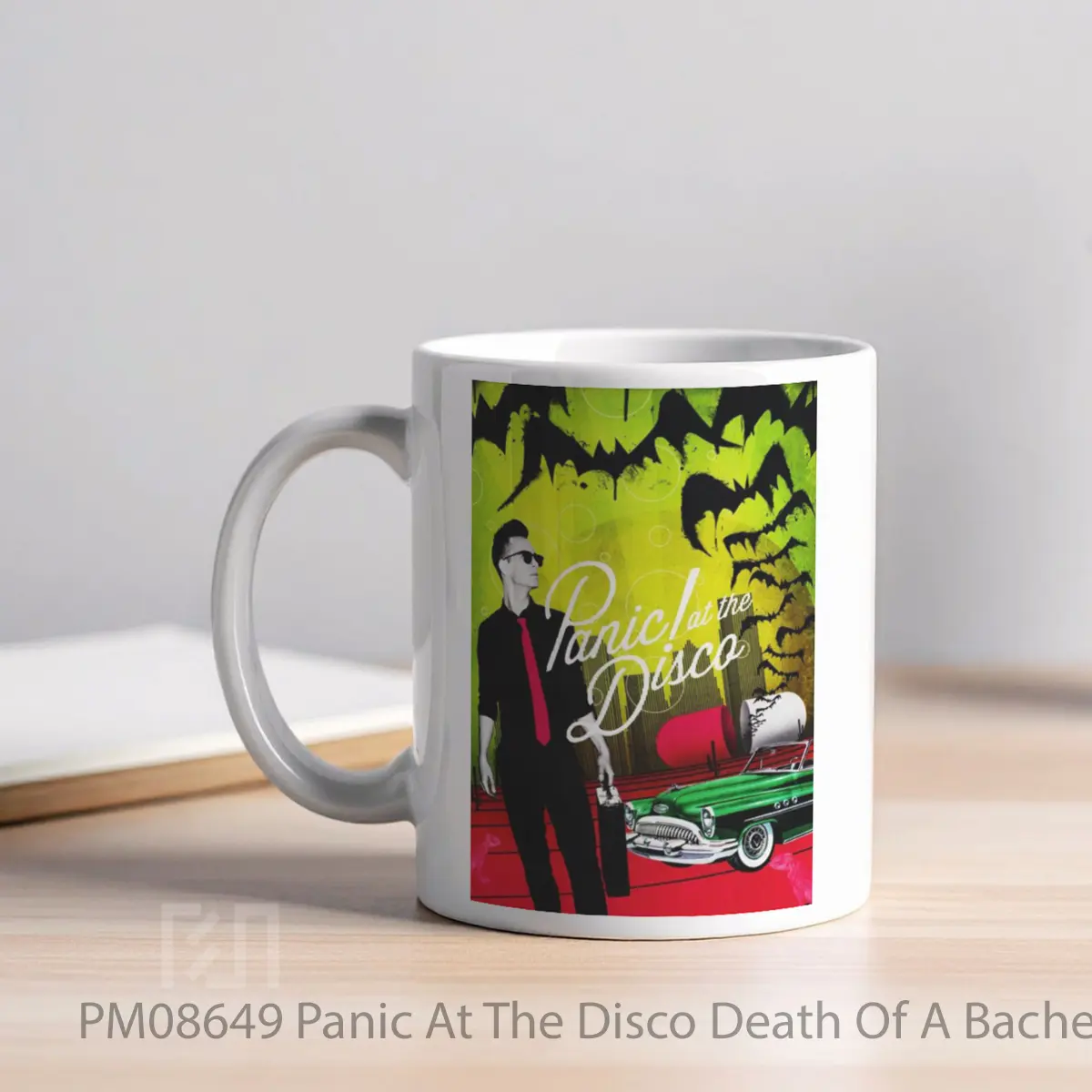 Mug Panic At The Disco Death Of A Bachelor MPM08649 - All-side / Desain